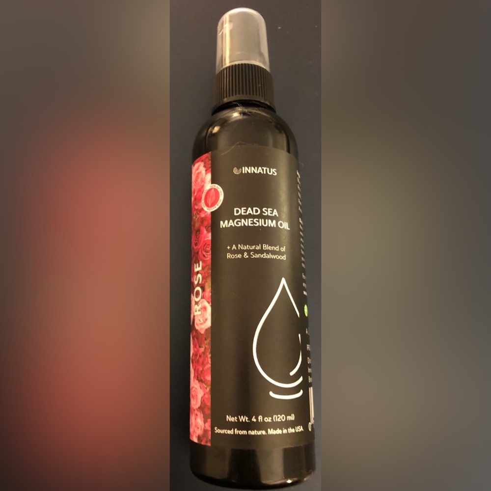 Rose Oil Magnesium Spray Natural Dead Sea - NEW  Sleep Better Makes Muscle Relax